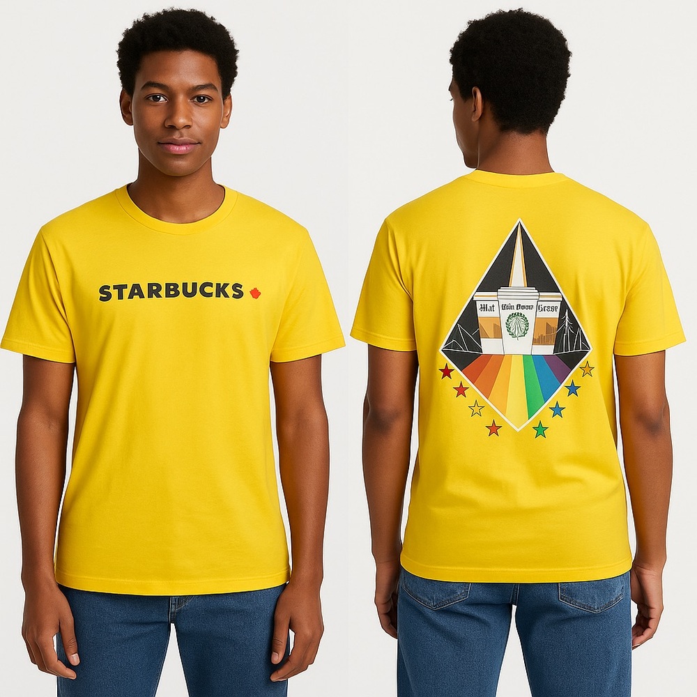 Starbucks Barista Pride T Shirt 2022 LGBTQ+
